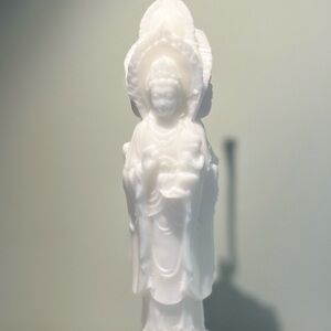 coconut wax candle, 3-faced Buddaism and Taoism Guanyin, made by order